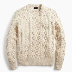 J. Crew Wallace & Barnes Shetland Wool Sweater, Size M